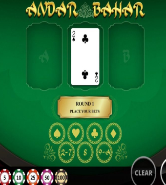 Gameplay screenshot showcasing WG Andar Barhar mechanics on SafeGameHub.